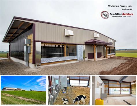 Wichman Farms – Robotic Calf Barn - Fox Cities Builders