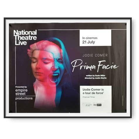 Prima Facie (2022) Original Quad Poster - Cinema Poster Gallery