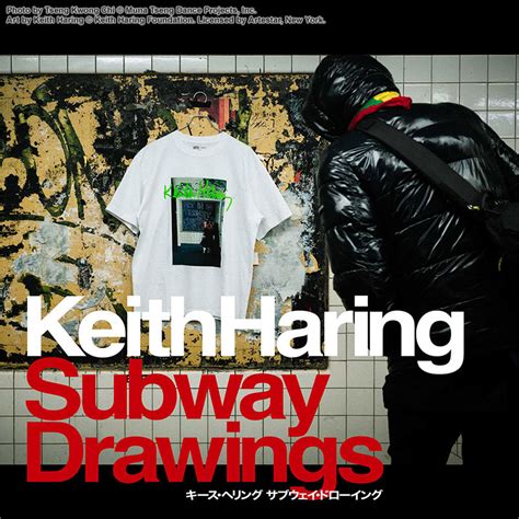 以讓Keith Haring成為眾人矚目的「SUBWAY DRAWINGS」為設計靈感的全新UT系列。