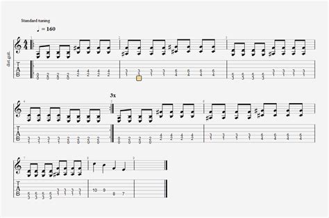 easy electric guitar riffs for beginners Riffs tabs rockguitaruniverse