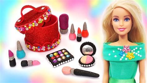 DIY Miniatures Makeup for Barbie Doll | Barbie diy accessories, American girl doll accessories ...