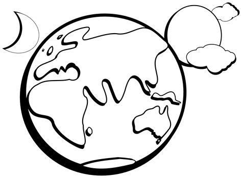 Free Earth Black And White, Download Free Earth Black And White png images, Free ClipArts on ...