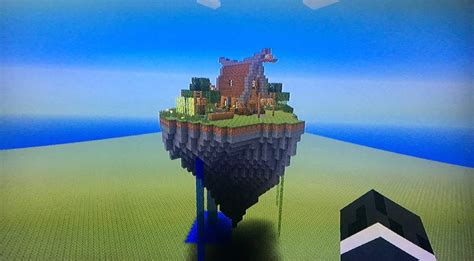 Floating Island/Medieval House | Minecraft Amino