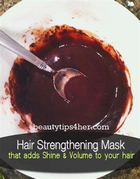 Natural Hair Strengthening Mask Recipe that Adds Shine and Volume to your Hair | Beauty and Make ...