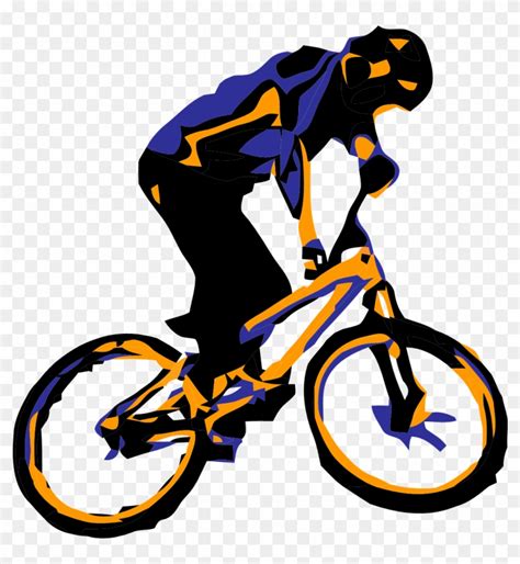 Mountain Bike Clipart - Mountain Biker Transparent Background - Free Transparent PNG Clipart ...