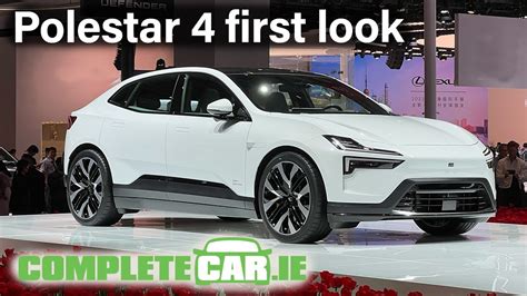 Polestar 4 first look | Hands on with the new Polestar SUV - YouTube