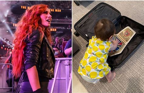 WWE: Becky Lynch posts adorable baby photo as she threatens the rest of ...