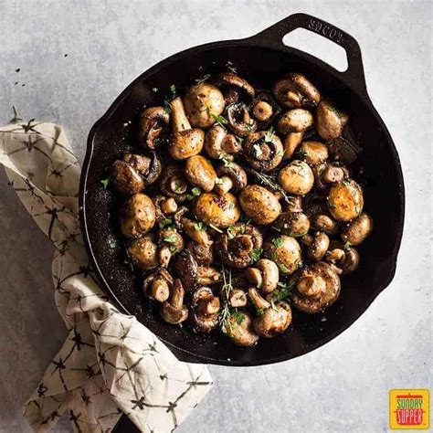 Easy Button Mushroom Recipe - Sunday Supper Movement