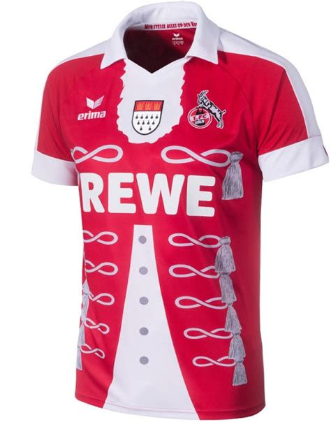 New FC Koln Karneval Jersey 2015- Erima Cologne Carnival Shirt 2015 ...