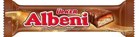 Buy Ulker Albeni Milk Chocolate Coated Bar w Caramel and Biscuit (Pack ...