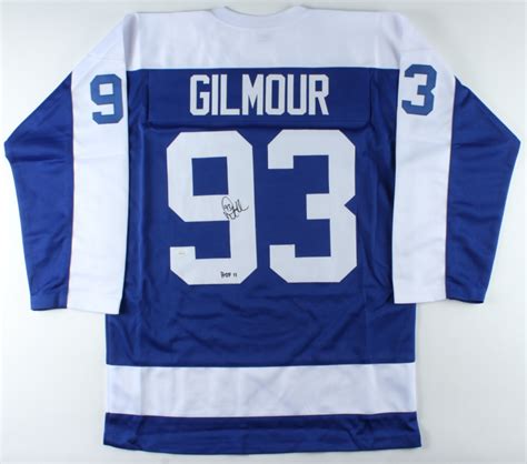 Doug Gilmour Signed Jersey Inscribed "HOF 11" (JSA COA) | Pristine Auction