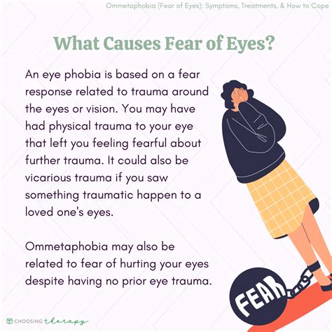 Ommetaphobia (Fear of Eyes): Symptoms, Treatments, & How to Cope