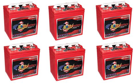 US Battery 8 Volt Golf Cart Battery 8V/170Ah (6 Pack, 48V) - 8VGC XC2 | Golf Cart Geeks