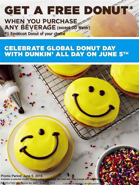 Manila Shopper: Dunkin' Donuts National FREE Donut Day: June 5 2015