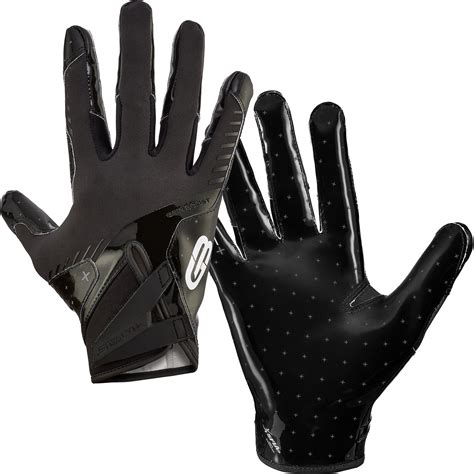 Grip Boost Stealth 6.0 Black Football Gloves