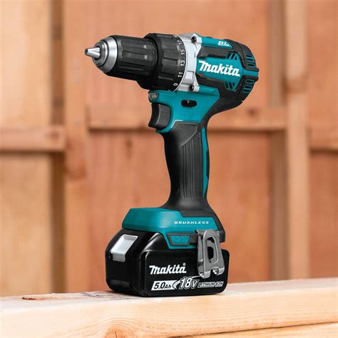 MAKITA Drill Kit, Cordless, 0 in-lb to 530 in-lb, 1/2 in Chuck Size - 54PC59|XFD12T - Grainger