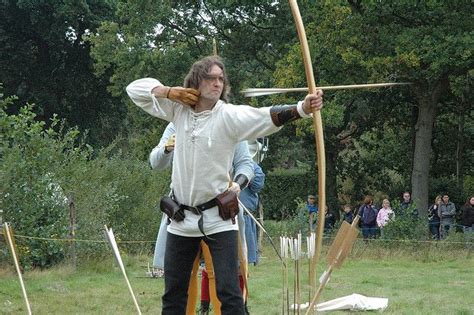 Medieval English war bow re-enactors | Medieval, Archery, Bows