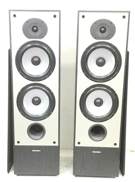 Lot - Pair Of 36in Paradigm Speakers