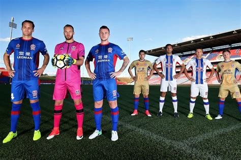 Viva Newcastle Jets 17-18 Home, Away & Third Kits Released - Footy ...