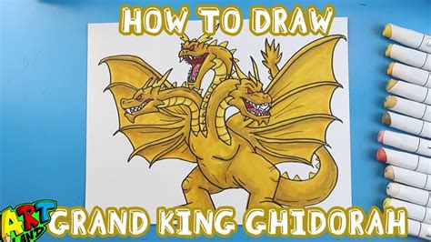 King Adora From Godzilla Drawing How To Draw King Ghidorah Step By | The Best Porn Website