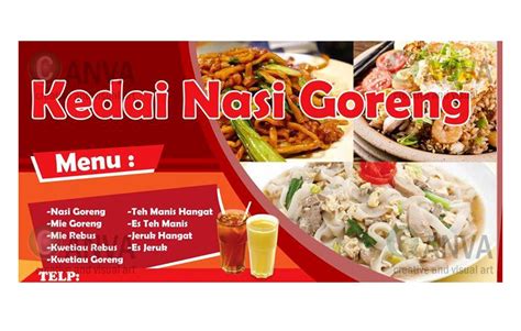 Spanduk Nasi Goreng Spanduk Mie Ayam Spanduk Warung Makan Spanduk - IMAGESEE