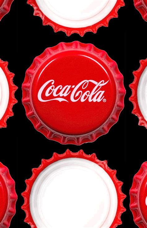 Coca-Cola: Harmony of the Bottle Caps on Behance Circle Collage, Bottle Caps, Coca Cola, Harmony ...