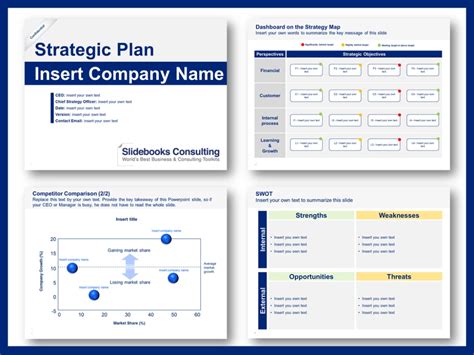 Download a Simple Strategic Plan Template | By ex-McKinsey Consultants | Strategic planning ...