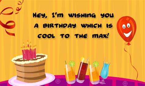 Cool Birthday Wish... Free Birthday eCards, Greeting Cards | 123 Greetings