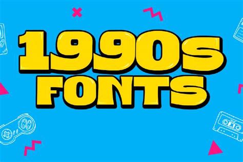 90s fonts - ActionFonts.com