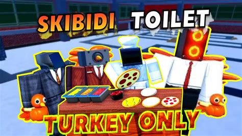 ONLY TURKEY CHALLENGE SOLO (Toilet Tower Defense) - YouTube