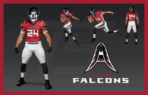 Atlanta Falcons Uniforms Redesigns on Behance