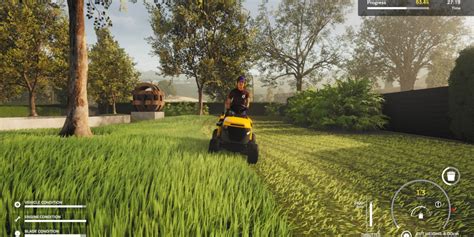 Lawn Mowing Simulator review -- Mowing the lawn, mowing the lawn