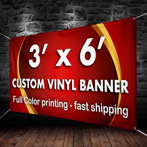 Custom Vinyl Banner Vinyl Banner Printing Full Color Vinyl - Etsy