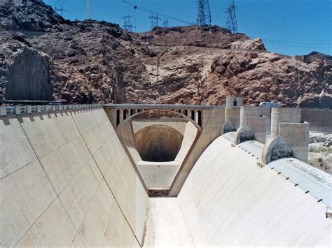 Overflow channel: Hoover Dam, Lake Mead National Recreation Area, Arizona