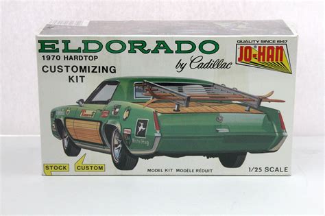 Vintage 1970 Cadillac Eldorado Hardtop Custom Model Kit, Jo-Han Sealed NIB