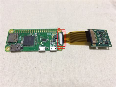 How to connect Raspberry Pi camera module to Raspberry Pi Zero W and ...