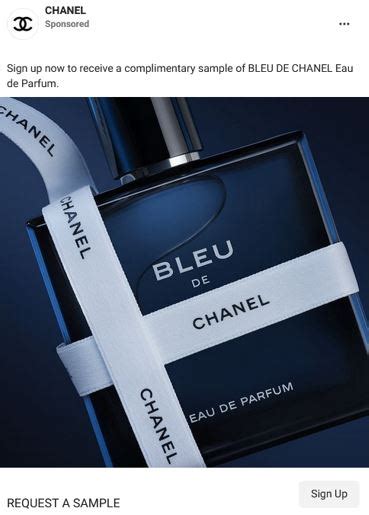 FREE Bleu de Chanel Fragrance Sample