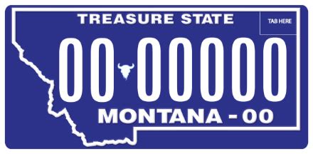 Montana Vehicle License Plate Lookup | MT Plate Number Search