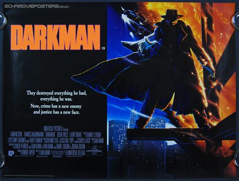 Darkman Poster (1990) - Original British Film Quad