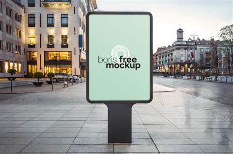 Outdoor Poster Board - Free Mockup - Dealjumbo.com — Discounted design bundles with extended ...