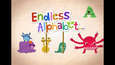 Endless Alphabet Letter A - YouTube