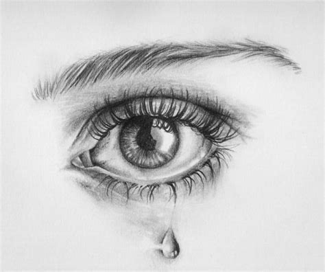 Pin by Moni Macu on Female Inspiration | Crying eye drawing, Eye pencil drawing, Eye drawing