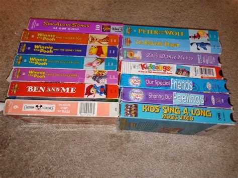 CHILDRENS SING ALONG VHS Lot - Disney Mini Classics - Mary Lou Retton Flip Flop £5.62 - PicClick UK