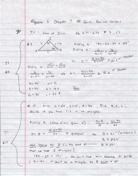 Algebra 3 PDFs — Mr. Deibel's Class