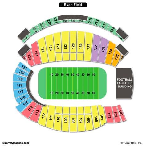 Ryan Field Seating Map | Elcho Table