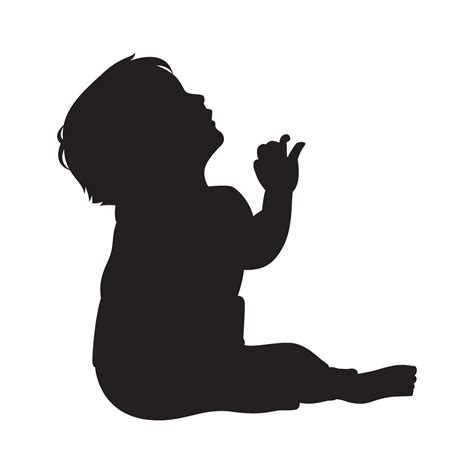 children silhouettes 240942 Vector Art at Vecteezy