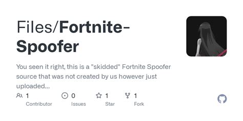 Releases · FiIes/Fortnite-Spoofer · GitHub