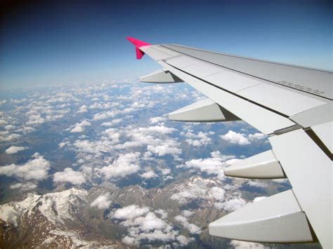 View from Plane Window | Copyright-free photo (by M. Vorel) | LibreShot