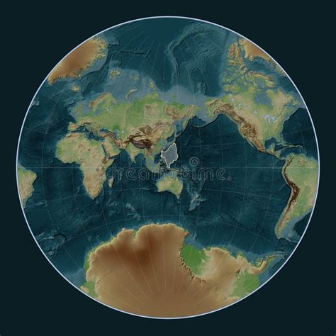 Philippine Sea Plate - Boundaries. Wiki Map Stock Illustration ...