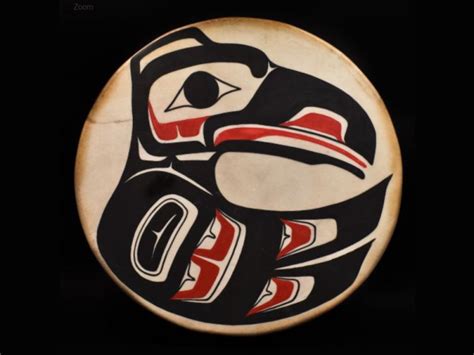 Tlingit Raven Drum | Northwest coast indians, American indian art, Haida art